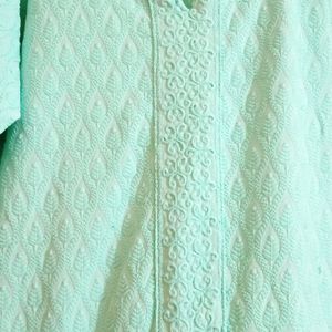 SEA GREEN KURTA 🥰😘