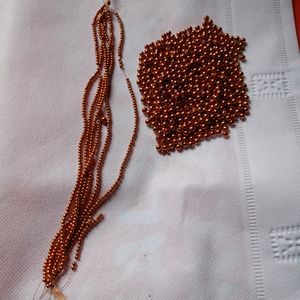 Copper Beads For Aari Work