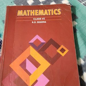 Mathematics R. D Sharma Class Vi/6