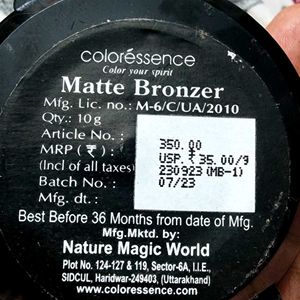 Coloressence Matte Bronzer