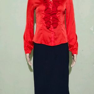 Korean Red Shirt