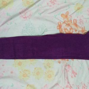 Purple Colour Legging