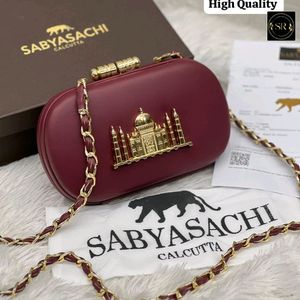 SABYASACHI NEW TAJ PATTERN CLUTCH WD BOX