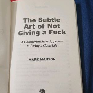 The Subtle Art Of Not Giving f*ck