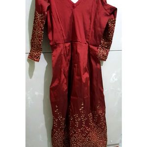 Gown With Dupatta