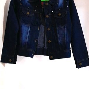 Denim Overcoat For Women (M)