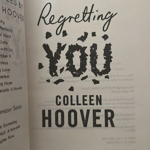 Colleen Hoover Novel: Regretting You