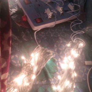 5 Pices 60 Miter White Fairy Lights