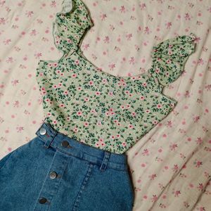 Handmade Crop Top 🛍️🎀