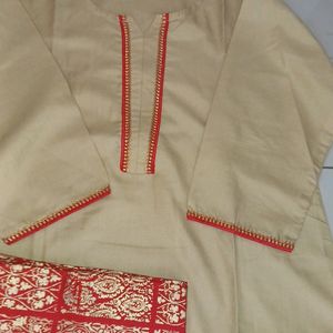 Kurti With Dupatta