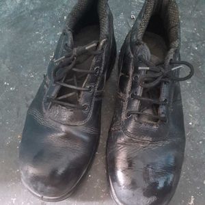 Black Men Heel Shoe