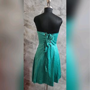 Green Party Short Dress