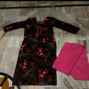 Pink Kurta & Bottom