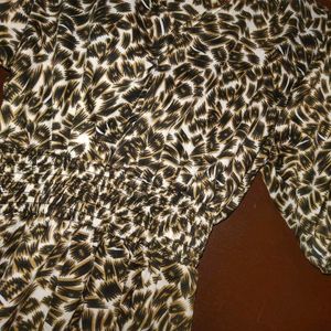 Women Tigerprint Dress