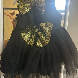 Black Baby Party Wear Frock