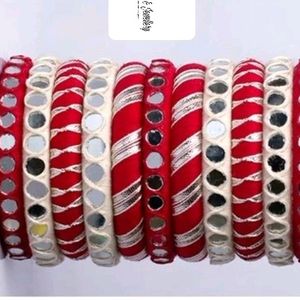 Red N White Bangles ❤️🤍