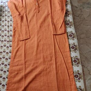 Amazing Saffron Colour Kurti