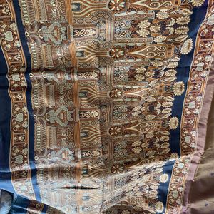 Pure Silk Dual Tone Valkalam Beautiful Woven Pallu