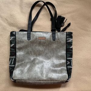 Faux leather Tote bag