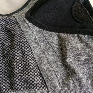 grey active wear