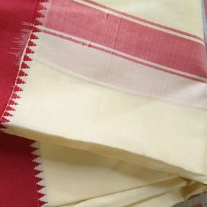 Lal Pard Sada Sarees Specially For Puja