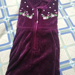 Velvet Night Gown Absolutely New