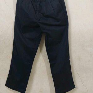 A Fine Pair Of Color Plus Size 34 Navy Blue Pants