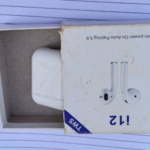 Bluetooth Earbuds i12 Truly Wireless