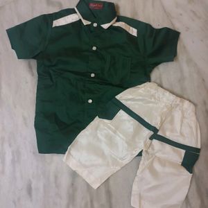 Baby Boy Dress Set Festive Wear