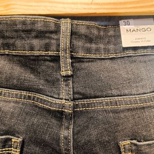 Mango Man Original Torn Denims