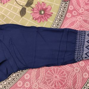 Blue Colour Kurta For Women