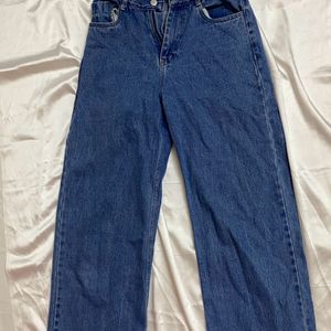 Wide Leg High Waist Jeans