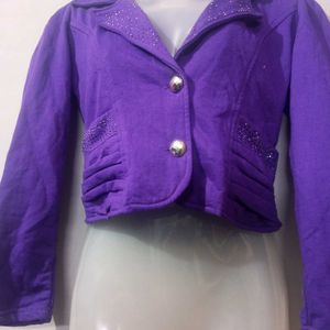 Purple 💙💜 Woolen Jacket