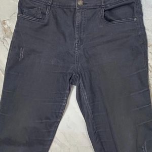 Black High Waist Jeans