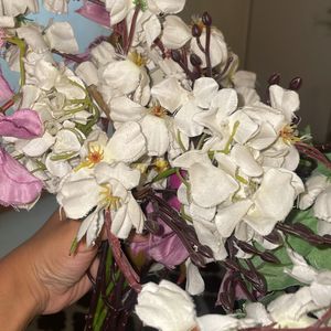 Artificial Decorative Flowers 3 Bunch( Negotiated)