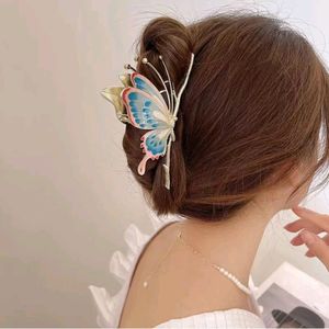 Butterfly Metal Hair Clip For Women Girls Hairclip