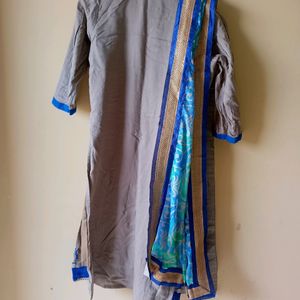 Top,Dupatta.... Kurta Set