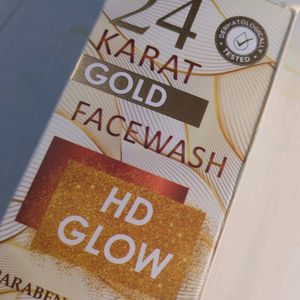 24 Karat Gold Face Wash