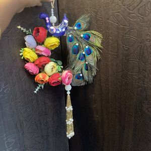 Handmade Peacock Wall Hanging