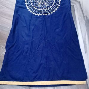 Blueish Blue Kurti