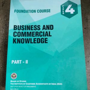 CA Foundation Course Books