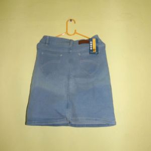 Denim Mini Skirt