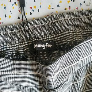 Checked Casual Pants