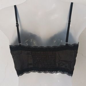 BLACK CORSET TOP