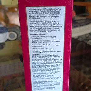 Bulgarian Rose Otto Glow Cleansing Milk