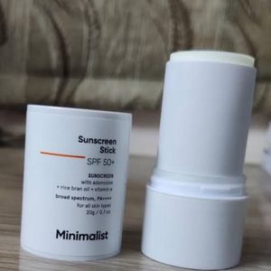 Minimalist Spf 50 Sunscreen Stick With Adenosine,