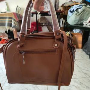 Leather Handbag / Sling Bag