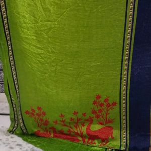 Green Colour Silk Saree