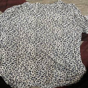 Lee Cooper Leopard Print Tshirt