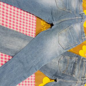 combo denim jeans